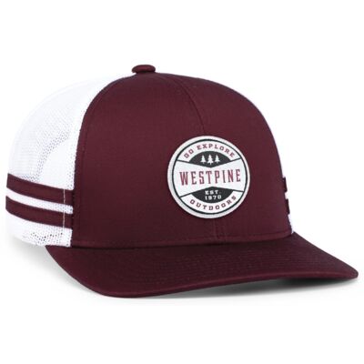 Low-Profile Stripe Trucker Cap Thumbnail
