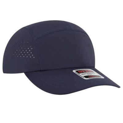 OTTO CAP 5 Panel Running Hat w/ Elastic Soft Visor Thumbnail