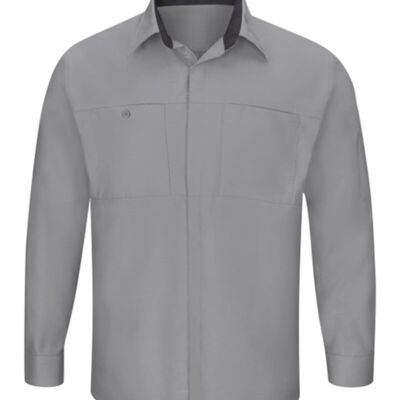 Men's Tall Performance Plus Long Sleeve Shirt with OilBlok Technology Thumbnail