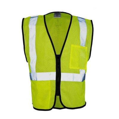 Unisex Double-Pocket Zippered Economy Class 2  Vest Thumbnail