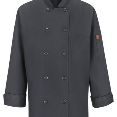 Women's Mimix™ Chef Coat with OilBlok Thumbnail