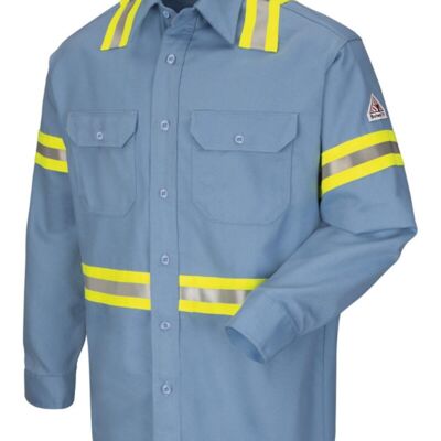 Men's Tall Enhanced Visibility Uniform Shirt Thumbnail