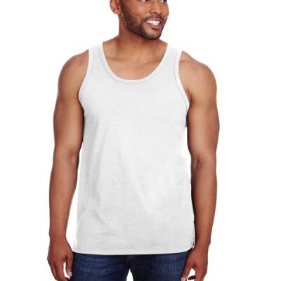 Champion Men's Ringspun Cotton Tank Top Thumbnail