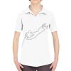 Ladies' Cool & Dry Sport Performance Interlock Polo Thumbnail