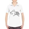 Ladies' Cool & Dry Sport Performance Interlock Polo Thumbnail