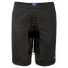 Unisex Polyester Mesh 9" Shorts with Pockets Thumbnail