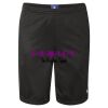 Unisex Polyester Mesh 9" Shorts with Pockets Thumbnail