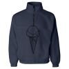 Unisex Fleece Quarter-Zip Pullover Thumbnail