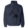 Unisex Fleece Quarter-Zip Pullover Thumbnail