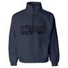 Unisex Fleece Quarter-Zip Pullover Thumbnail