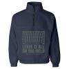 Unisex Fleece Quarter-Zip Pullover Thumbnail