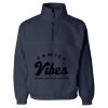 Unisex Fleece Quarter-Zip Pullover Thumbnail