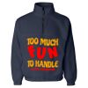 Unisex Fleece Quarter-Zip Pullover Thumbnail