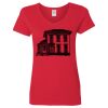 Ladies' Heavy Cotton™ V-Neck T-Shirt Thumbnail