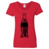 Ladies' Heavy Cotton™ V-Neck T-Shirt Thumbnail