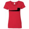 Ladies' Heavy Cotton™ V-Neck T-Shirt Thumbnail