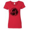 Ladies' Heavy Cotton™ V-Neck T-Shirt Thumbnail