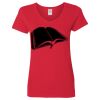 Ladies' Heavy Cotton™ V-Neck T-Shirt Thumbnail