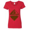 Ladies' Heavy Cotton™ V-Neck T-Shirt Thumbnail